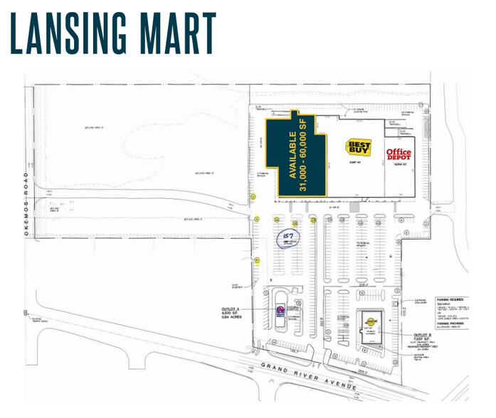 More Photos Of 2020 Grand River Ave, Okemos Freestanding For Lease