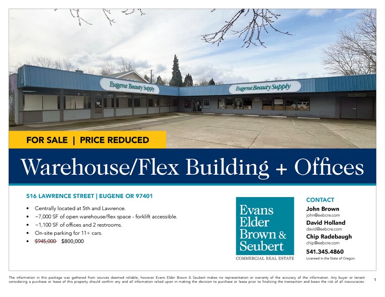 More Photos Of 516 Lawrence St, Eugene Freestanding For Sale
