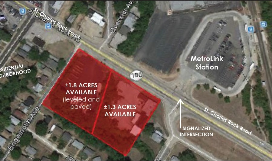 Primary Photo Of 7014 Saint Charles Rock Rd, Saint Louis Land For Sale