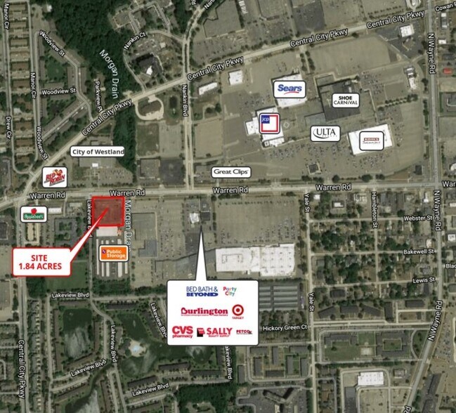 More Photos Of 36101 Warren Rd, Westland Land For Lease