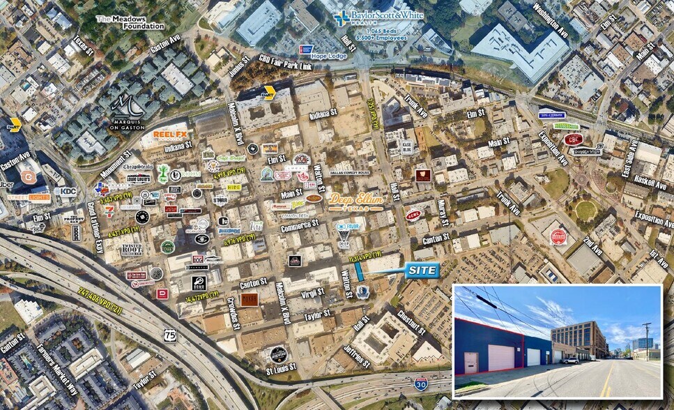 Primary Photo Of 3008-3010 Canton St, Dallas Auto Repair For Lease