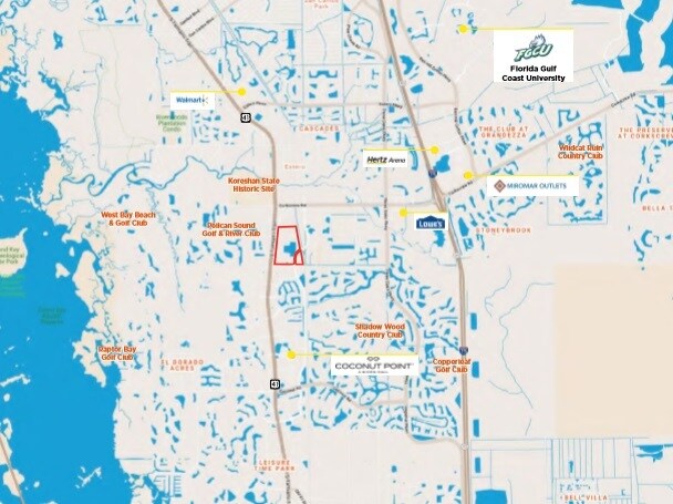 More Photos Of S Tamiami Trl & Williams Rd, Estero Land For Sale