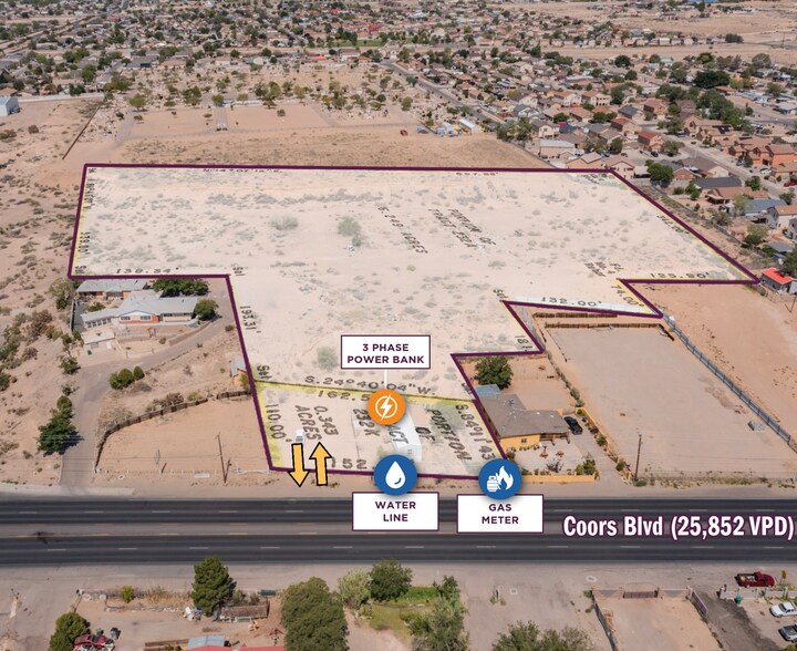 Primary Photo Of 1735 Coors Blvd SW, Albuquerque Land For Sale