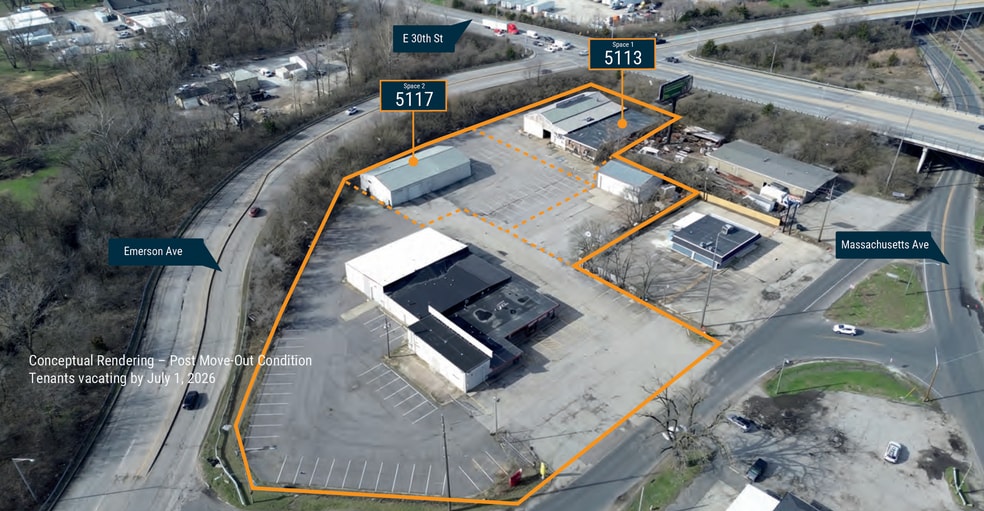 More Photos Of 5111-5115 E 30th St, Indianapolis Warehouse For Sale