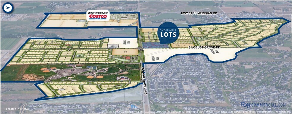More Photos Of NWC Lake Hazel, Meridian Land For Sale