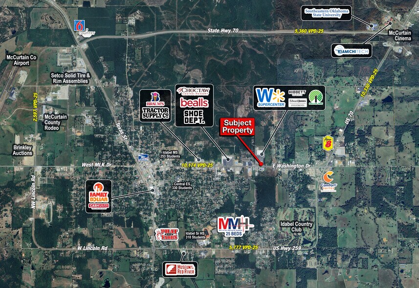 More Photos Of 1911 SE Washington St, Idabel Freestanding For Sale