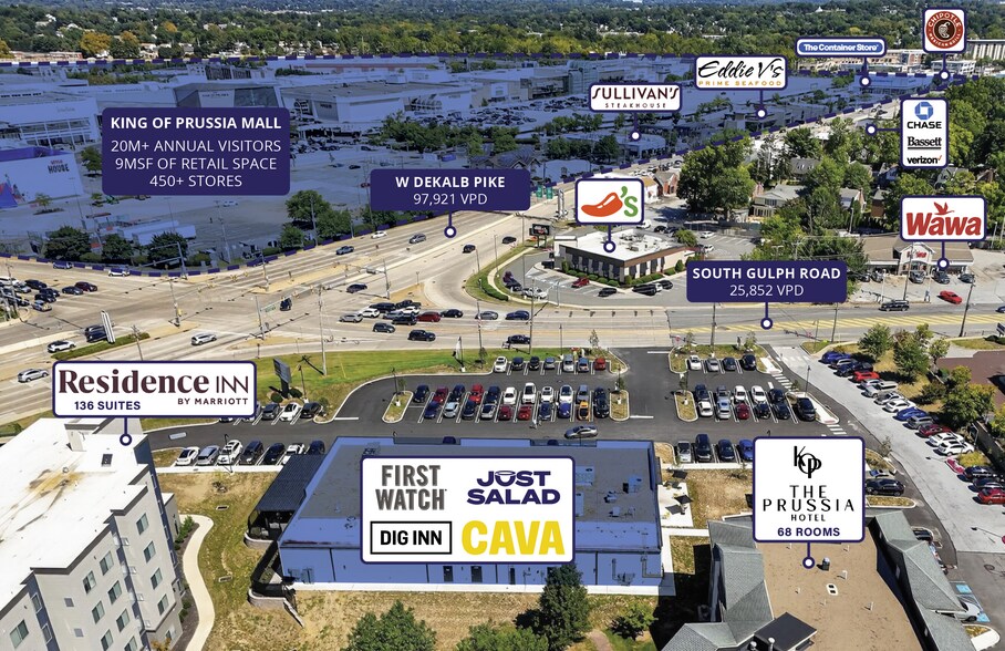 More Photos Of 129 Gulph rd, King Of Prussia Restaurant For Sale