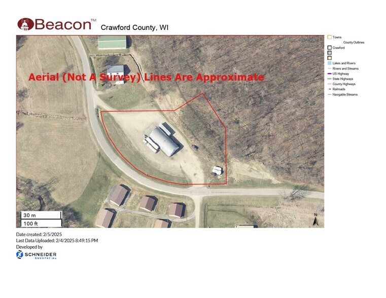 More Photos Of 44734 N Clayton Rd, Soldiers Grove Warehouse For Sale