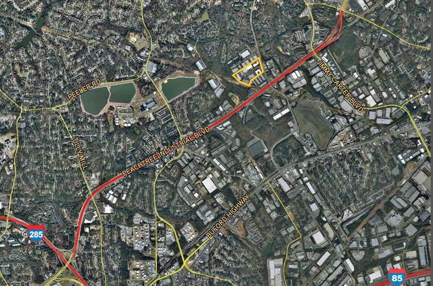 More Photos Of 3230 Peachtree Corners Cir, Peachtree Corners Light Distribution For Lease