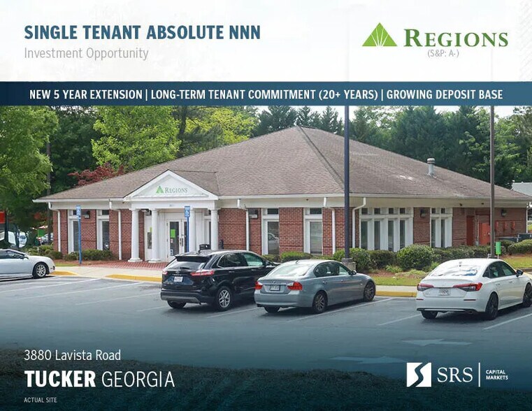 Primary Photo Of 3880 Lavista Rd, Tucker Bank For Sale