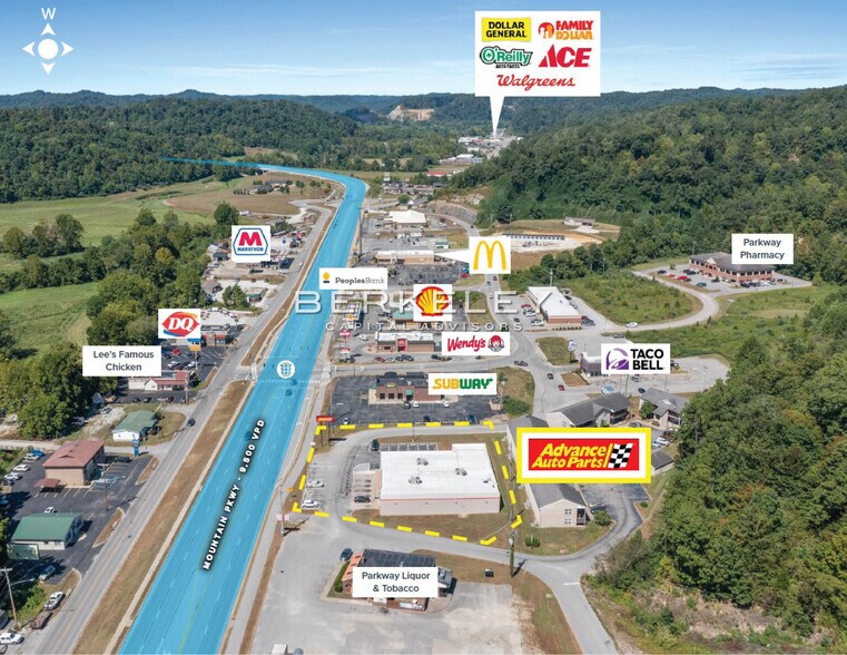 More Photos Of 400 E Mountain Pky, Salyersville Freestanding For Sale