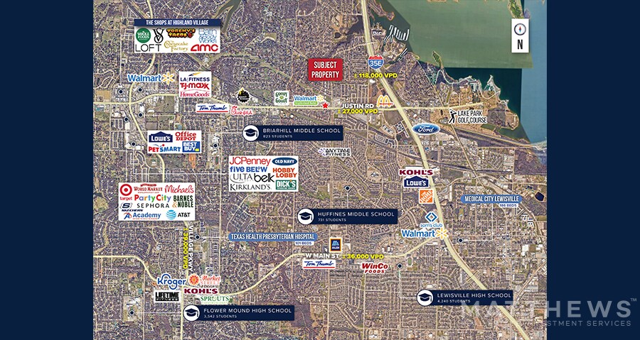 More Photos Of 1505 Justin Rd, Lewisville General Retail For Sale
