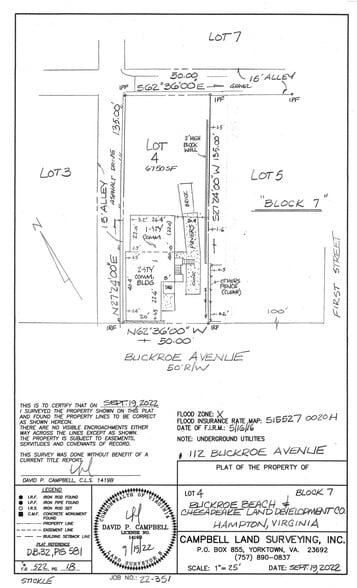 More Photos Of 112 Buckroe Ave, Hampton Storefront Retail Residential For Sale