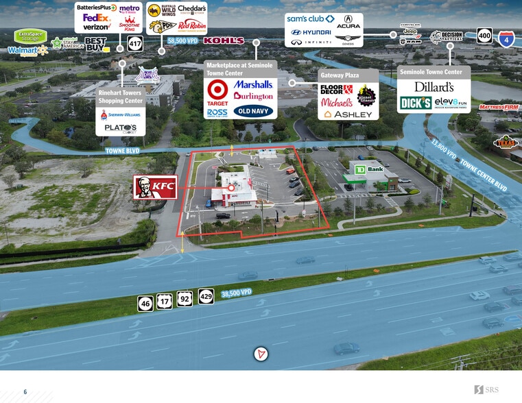 More Photos Of 4659 FL-46, Sanford Fast Food For Sale