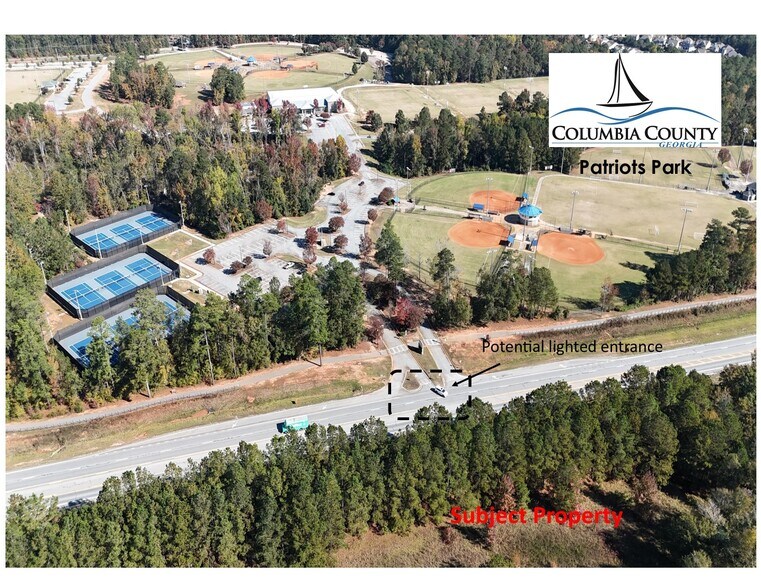 More Photos Of 5434 Columbia Road, Grovetown Land For Sale