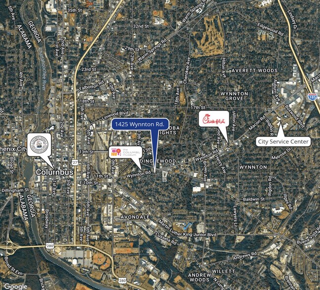 More Photos Of 1425 Wynnton Rd, Columbus Office For Lease