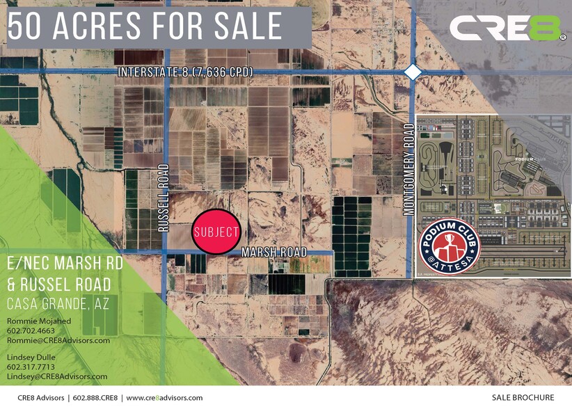 Primary Photo Of E/NEC Russell & Marsh Road rd, Casa Grande Land For Sale