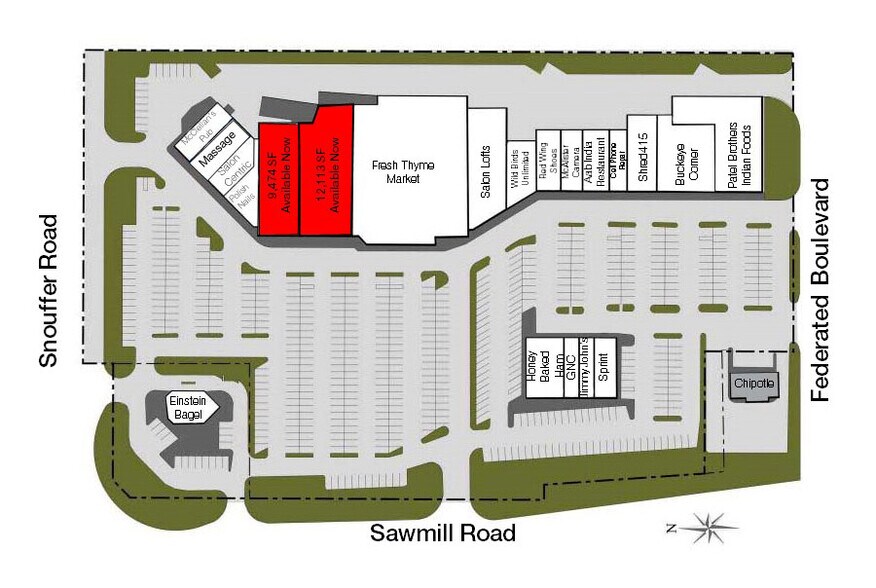 More Photos Of 6600-6694 Sawmill Rd, Columbus Storefront For Lease