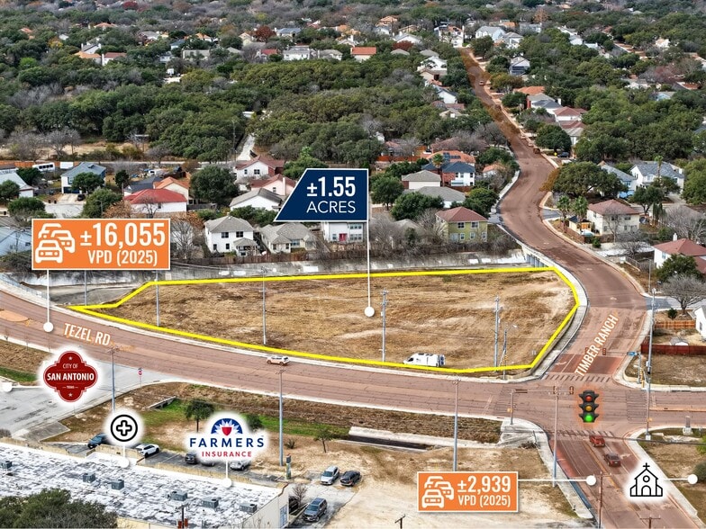 More Photos Of Tezel Rd. & Timber Ranch Rd, San Antonio Land For Sale