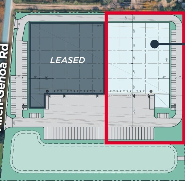 More Photos Of 5475 Allen-Genoa Rd, Houston Distribution For Lease