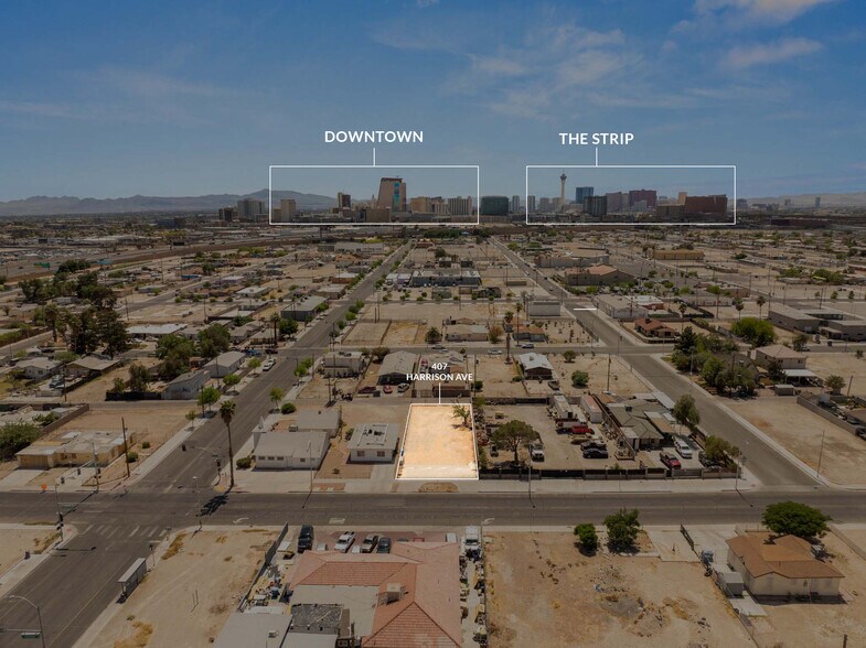 Primary Photo Of 407 Harrison Ave, Las Vegas Land For Sale
