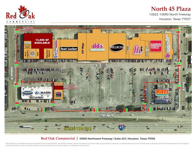 Primary Photo Of 10822-10962 N I-45, Houston Unknown For Lease