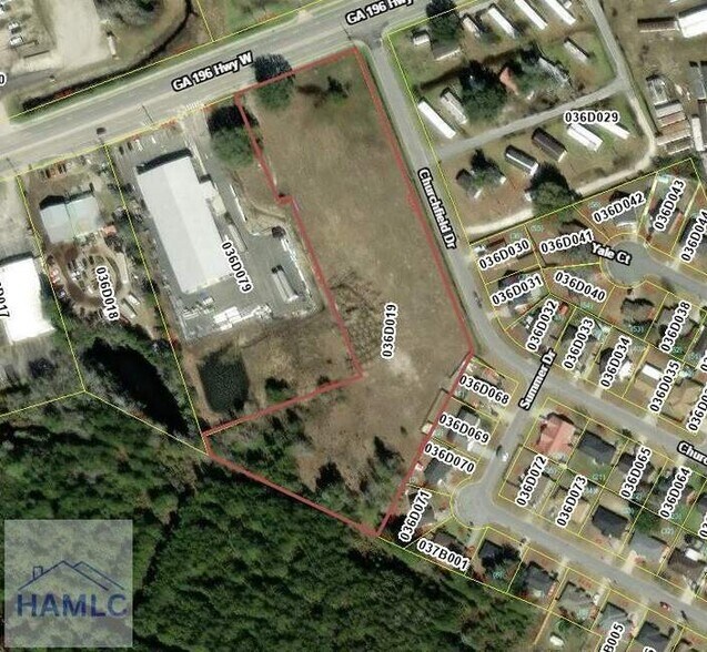 Primary Photo Of 4.64 AC Highway 196 w, Hinesville Land For Sale