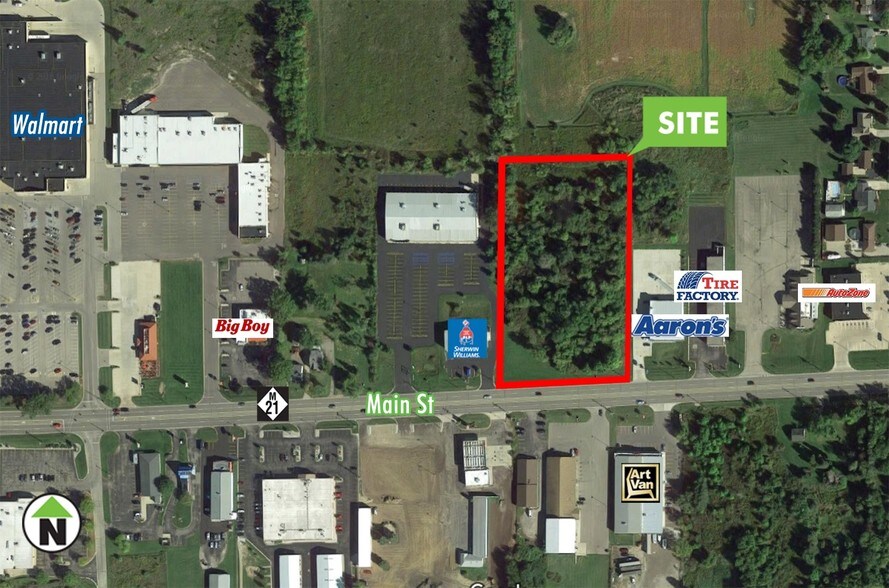 Primary Photo Of E M-21, Owosso Land For Sale