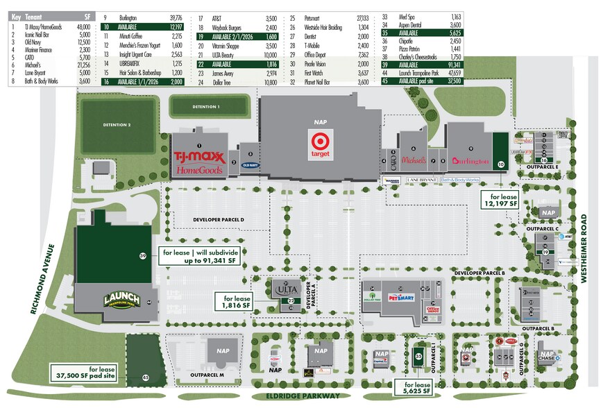 More Photos Of Westheimer Rd & Eldridge Pky, Houston Unknown For Lease