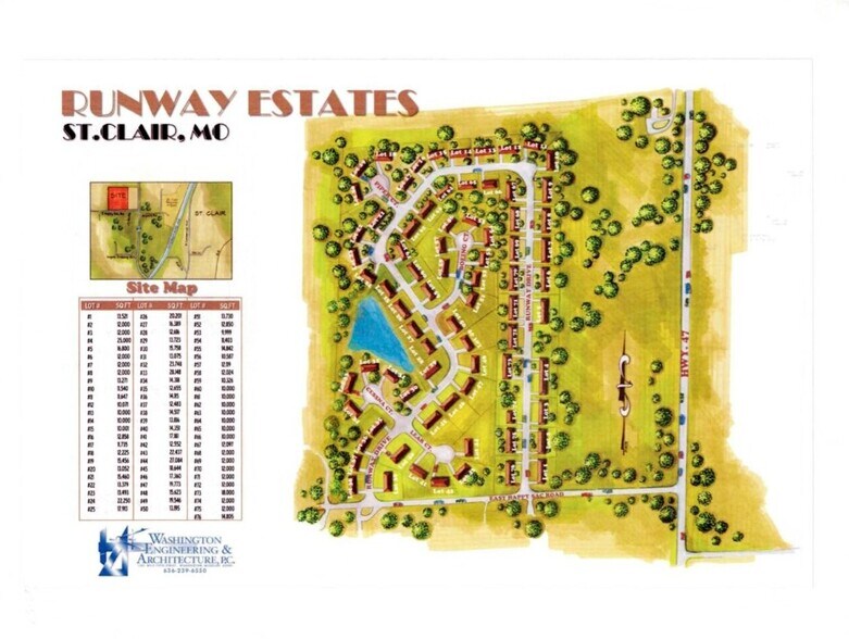 Primary Photo Of 213-215 Runway Dr, Saint Clair Land For Sale