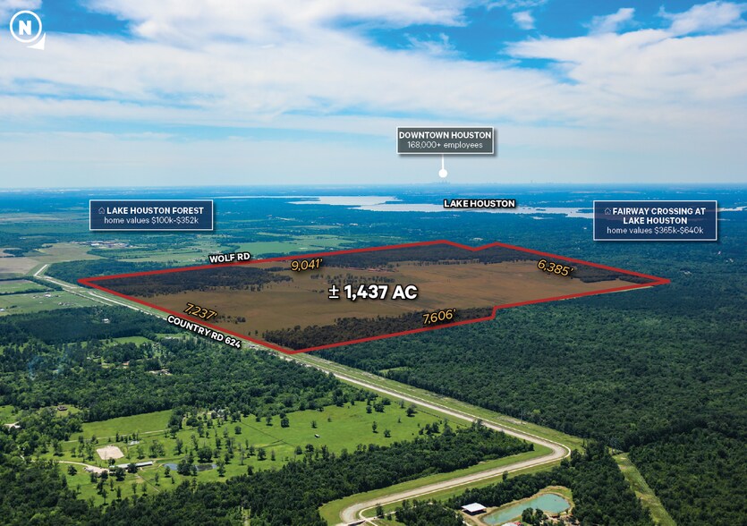 More Photos Of 2435 Wolf Rd, Huffman Land For Sale