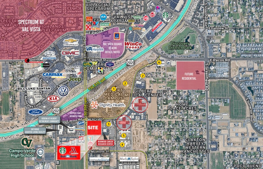 More Photos Of 3635 S Val Vista Dr, Gilbert Freestanding For Lease