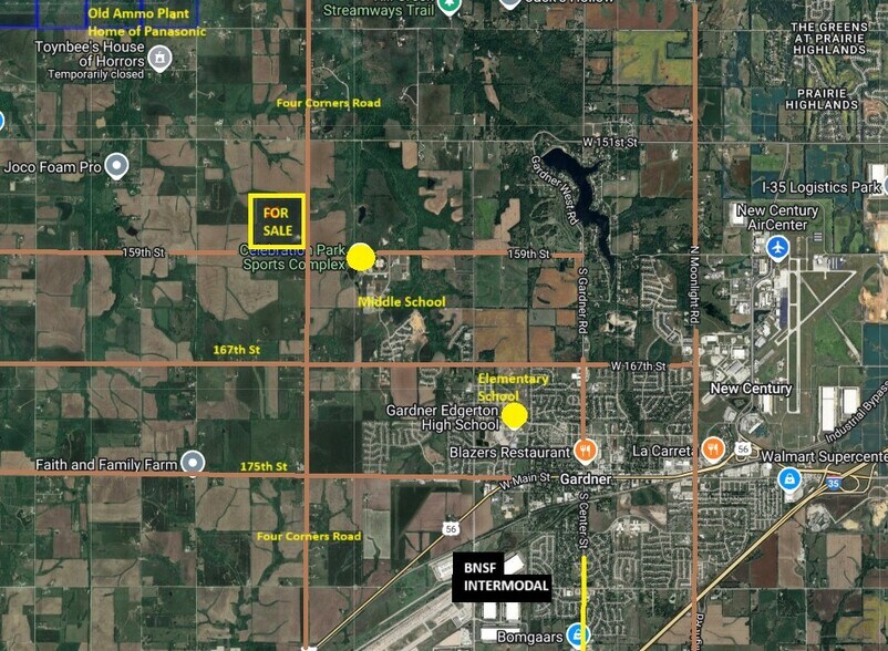 More Photos Of 15780 Four Corners Rd, Gardner Land For Sale