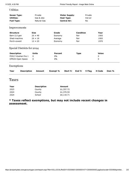 More Photos Of 2671 Route 17M, Goshen Land For Sale