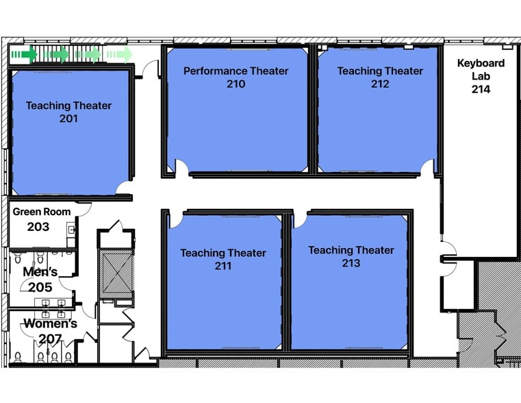 More Photos Of 100 E Tujunga Ave, Burbank Loft Creative Space For Lease