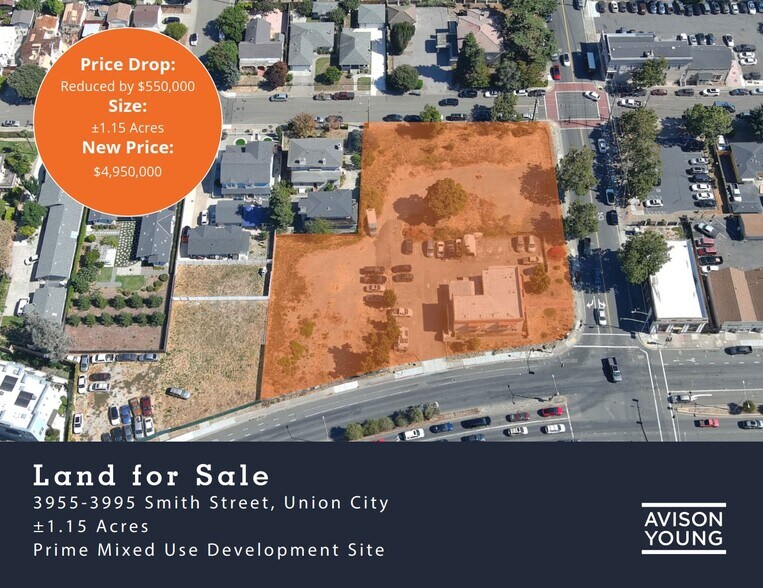 Primary Photo Of 3995 Smith St, Union City Land For Sale