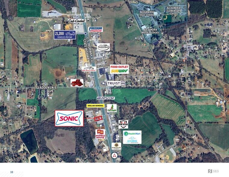 More Photos Of 6401 Us Highway 431, Alexandria Fast Food For Sale