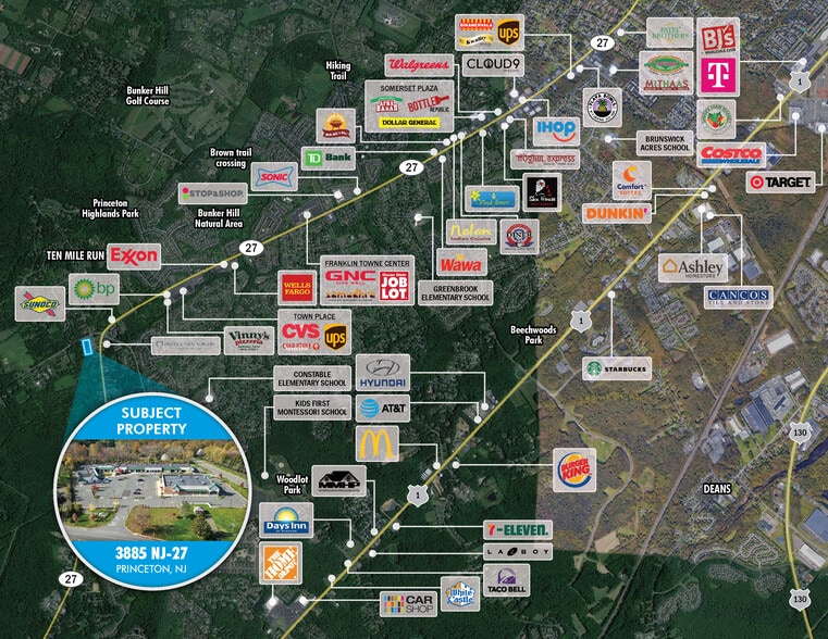 More Photos Of 3885 Route 27, Princeton Unknown For Lease