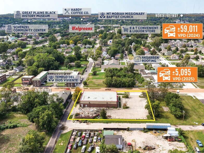 More Photos Of 2601 N 16th St, Omaha Freestanding For Sale