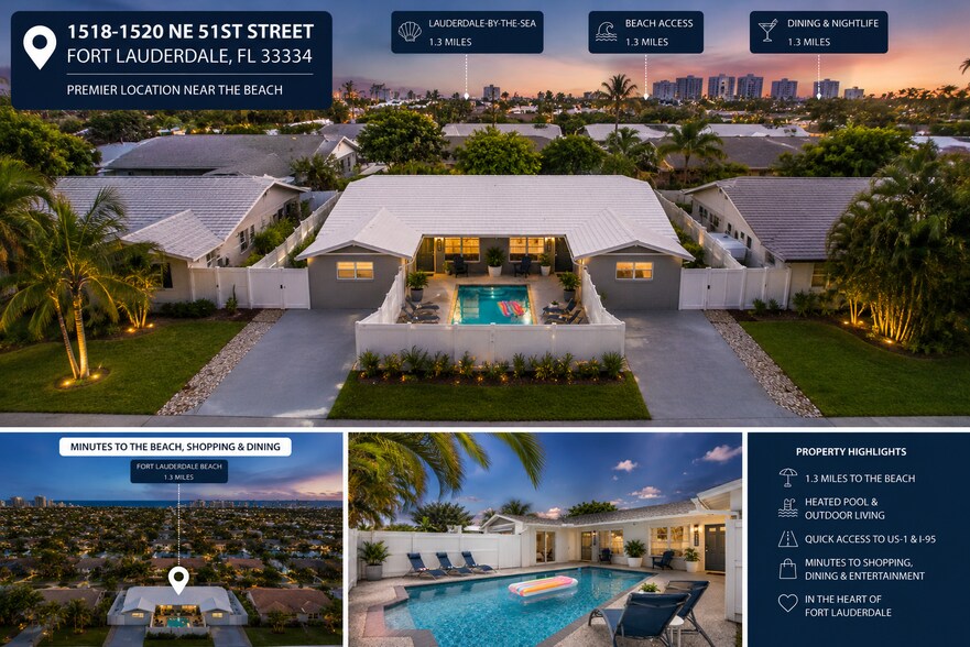 More Photos Of 1520 NE 51st St, Fort Lauderdale Apartments For Sale