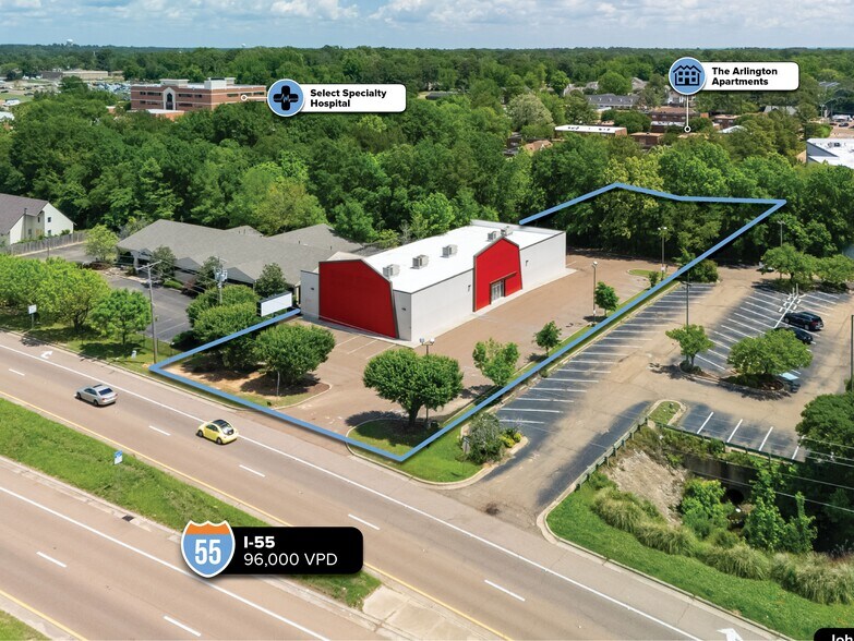 More Photos Of 6036 I-55, Jackson Freestanding For Sale