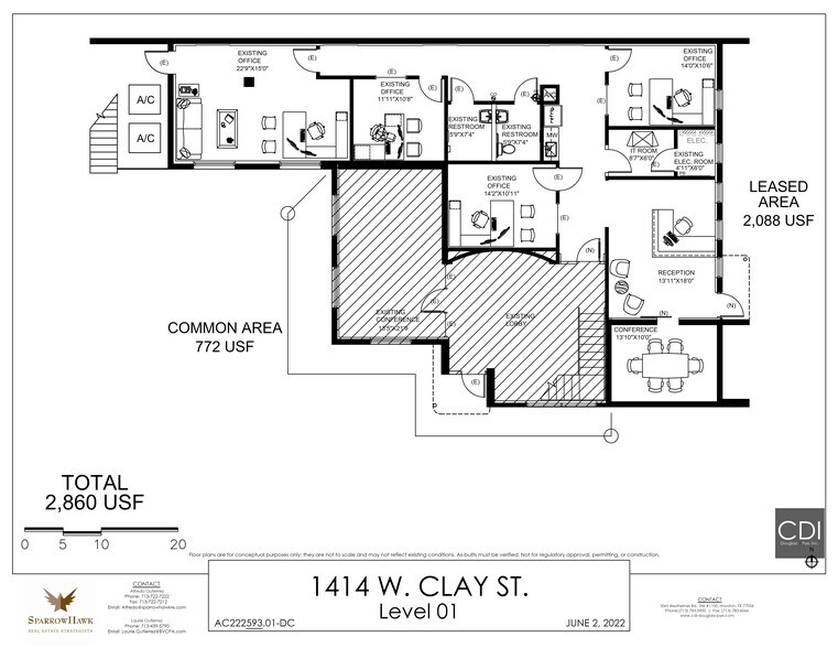 More Photos Of 1414 W Clay St, Houston Office For Lease