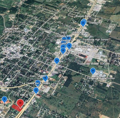 More Photos Of 2119-2125 10th St, Floresville Land For Sale