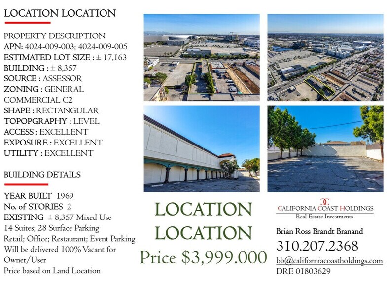 More Photos Of 945 S Prairie Ave, Inglewood Storefront Retail Office For Sale
