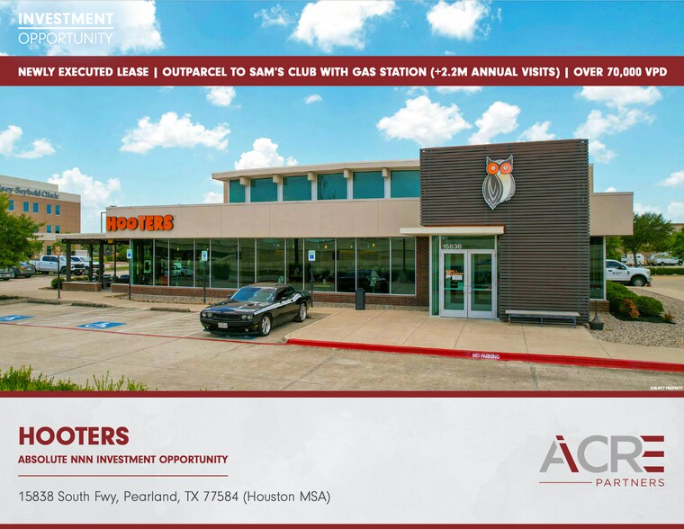 Primary Photo Of 15838 South Fwy, Pearland Restaurant For Sale