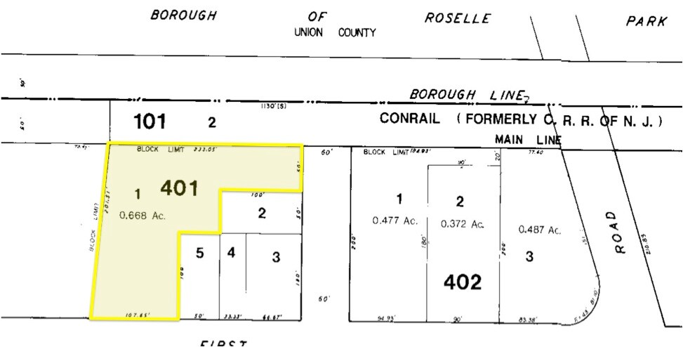 More Photos Of 519 E 1st Ave, Roselle Land For Sale