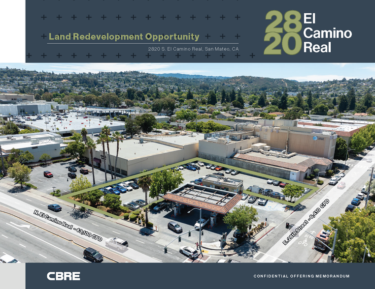 Primary Photo Of 2820 S El Camino Real, San Mateo Land For Sale