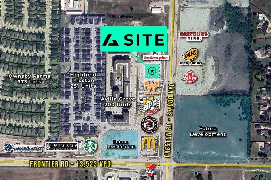 More Photos Of 4565 S Preston Rd, Celina General Retail For Lease