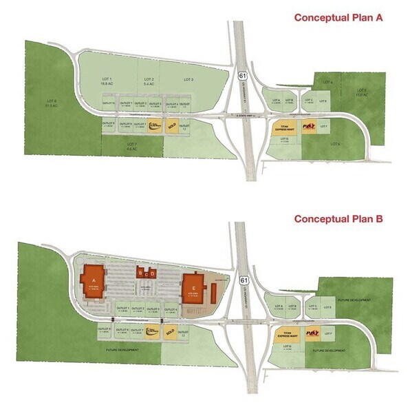 More Photos Of Hwy 61 @ Crossroads Blvd, Moscow Mills Land For Sale