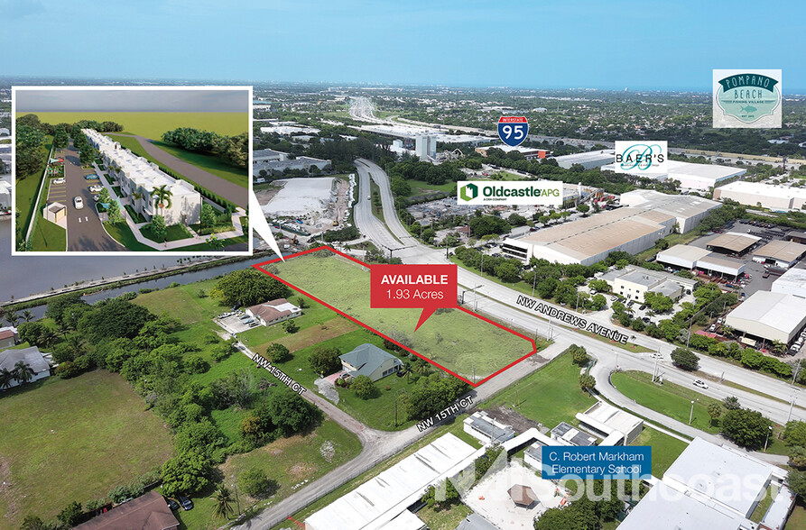 Primary Photo Of 1665 15th ave, Pompano Beach Land For Sale